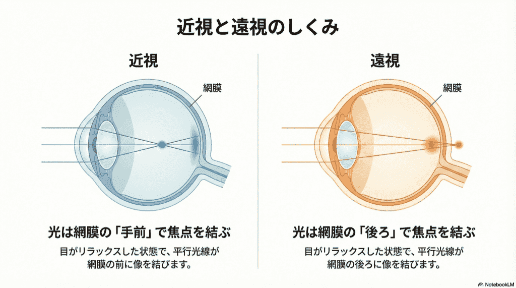 近視と遠視